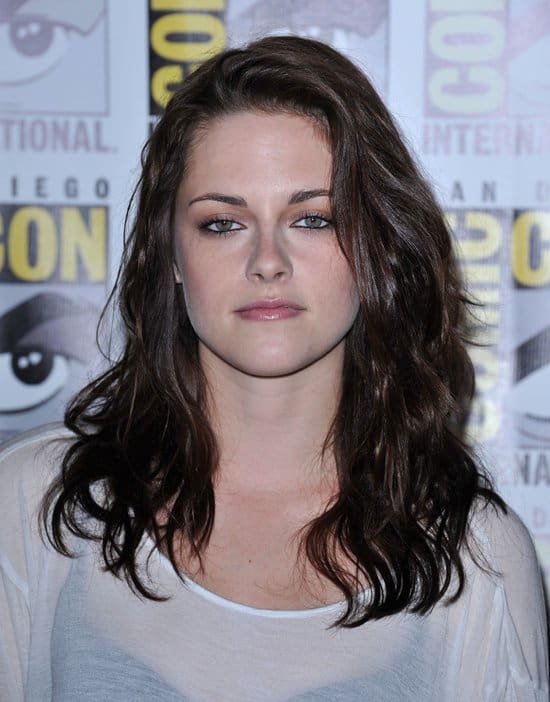 At the 2011 San Diego Comic-Con, Kristen Stewart discussed the emotional and cathartic journey of her character Bella in "The Twilight Saga: Breaking Dawn," noting the film's close alignment with the book and inclusion of surprising elements