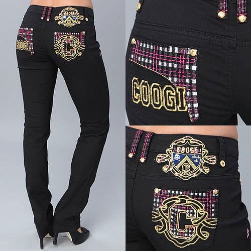 COOGI Bootcut Jeans with Pocket Detail