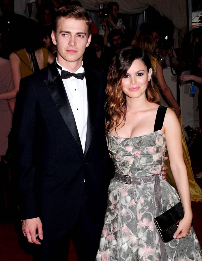 Actor Hayden Christensen and actress Rachel Bilson attend the Costume Institute Gala Benefit