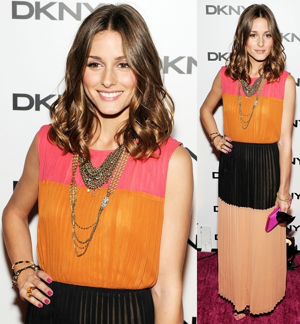 Olivia Palermo attends DKNY Sun Soiree at The Beach at Dream Downtown in New York City, July 26, 2011