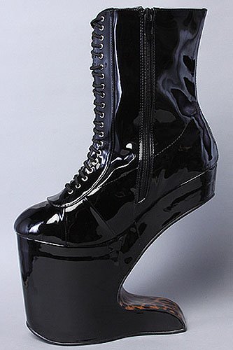 Fall 2011 Trend: Extremely Inward-Curved Wedge Heels