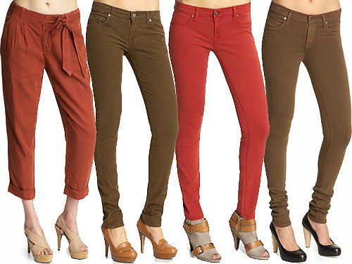 Warm Up Your Wardrobe: Spice-Colored Jeans for Every Style – From Bold Reds to Earthy Browns