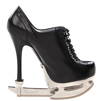 Ice Skate Inspired Shoes & Boots From Dsquared²
