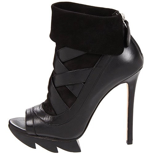 Camilla Skovgaard crisscross strap saw sole booties