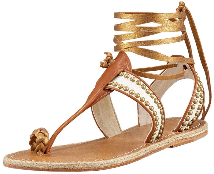 Christian Louboutin 'Hola Chica' Flat Sandals