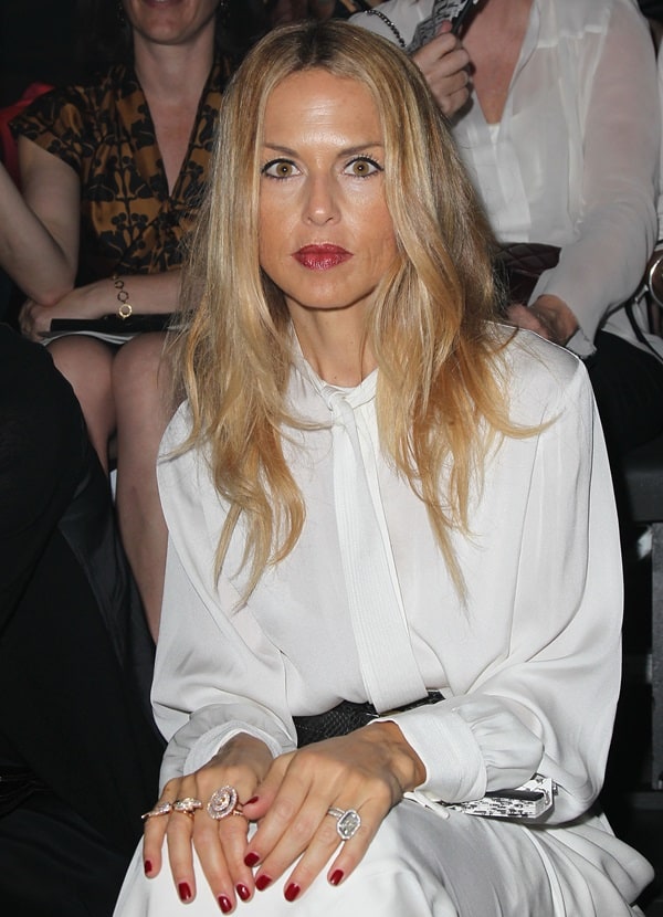 Rachel Zoe attended the Christian Dior show during Paris Fashion Week