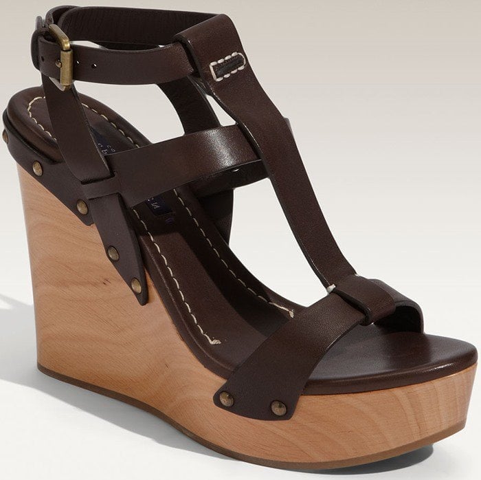 Ralph Lauren Collection 'Fisseah' Wedge Sandal