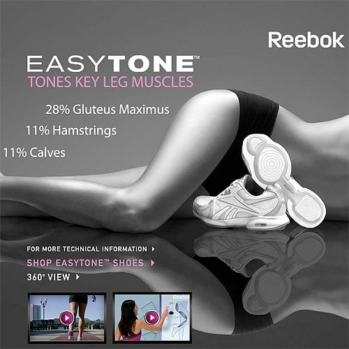 Reebok EasyTone ad with claims that are "outrageous" according to the FTC