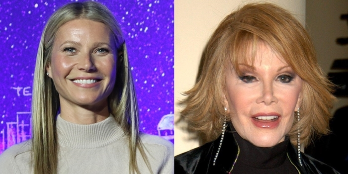 Gwyneth Paltrow says she started looking like American comedian Joan Rivers after Botox injections