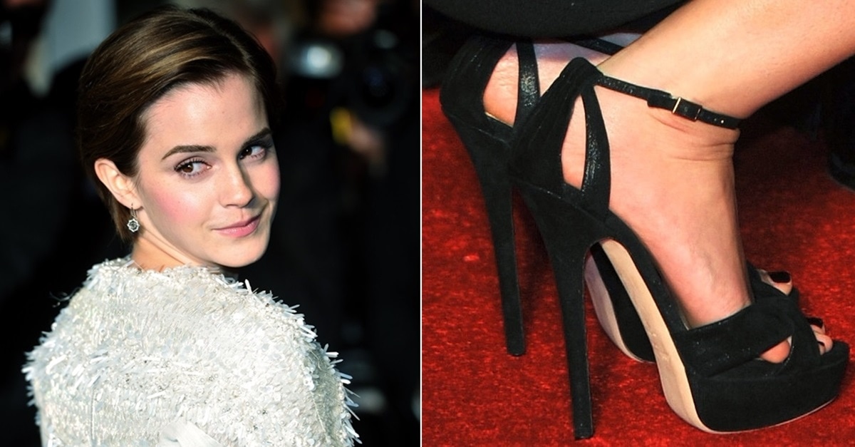 Emma Watson Turns Heads in Jason Wu Blouse and Jimmy Choo Pumps