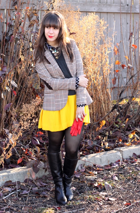 Edmonton style blogger Vickie Laliotis launched Adventures in Fashion in 2009