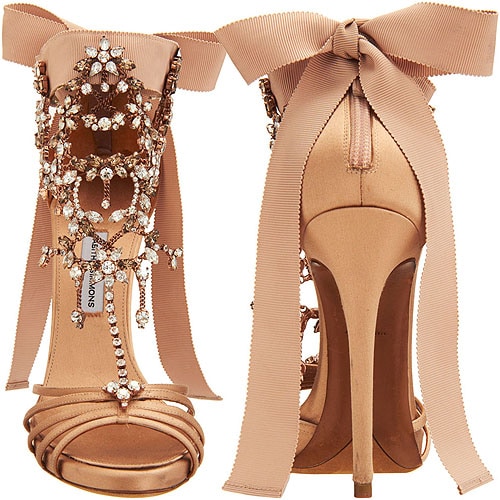 Tabitha Simmons Evita Chandelier Sandals