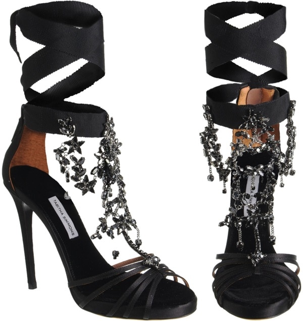 Tabitha Simmons Evita Chandelier Sandals