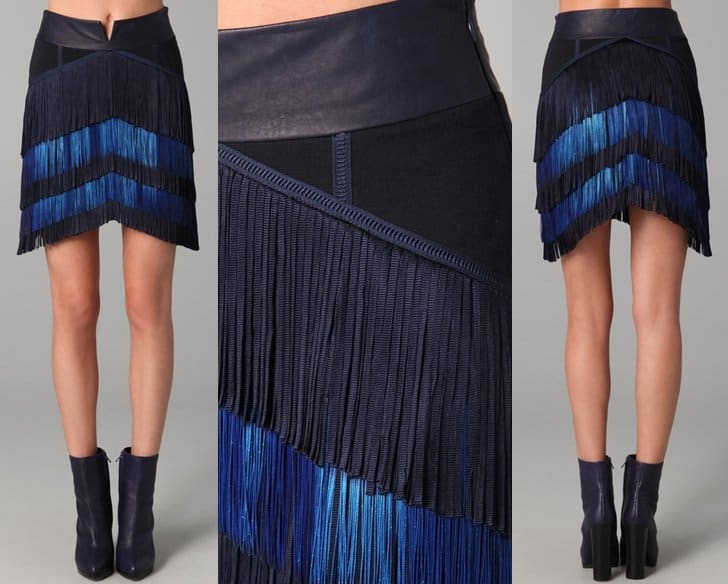 Jen Kao Fringe Skirt