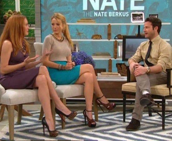 Blake Lively and Lori Lynn Lively appear on The Nate Berkus Show