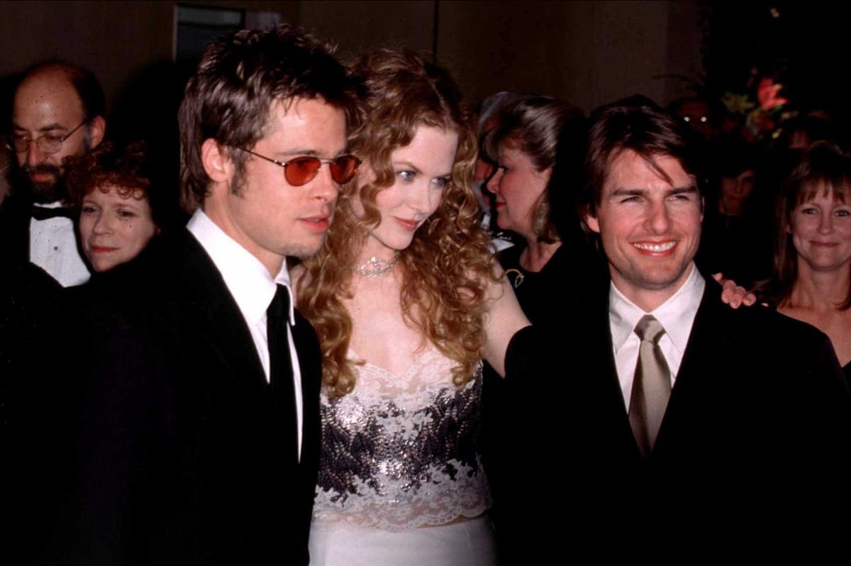 Brad Pitt and Nicole Kidman make Tom Cruise look short