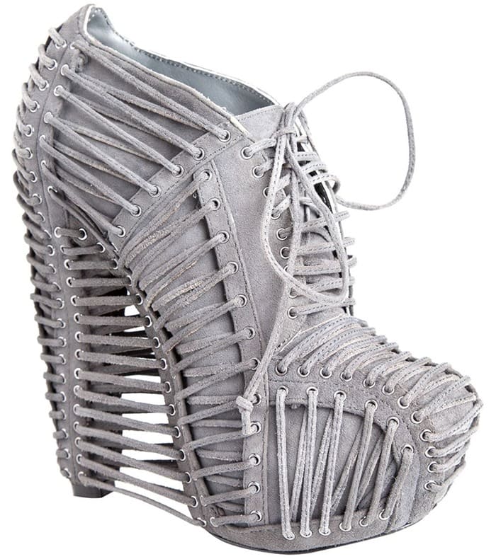 Iris van Herpen x United Nude Crystallization Booties