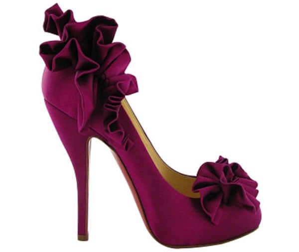 Christian Louboutin "Escandria" Pumps in Cranberry