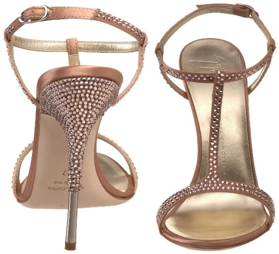 Giuseppe Zanotti E10258 Crystal Sandal