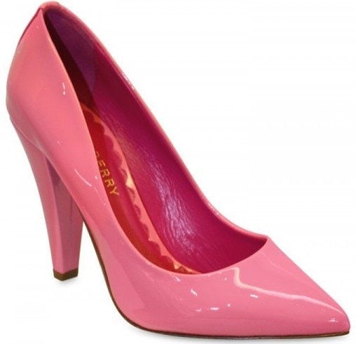 Mulberry Pink 100mm Signature Patent Pump