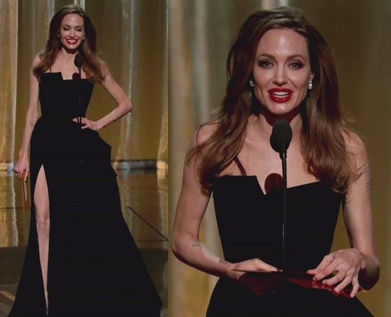Angelina Jolie's signature loose wavy hair