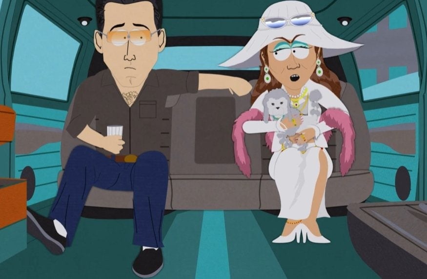 Jennifer Lopez reportedly wasn't happy to be portrayed in South Park as mean spirited and ill-tempered