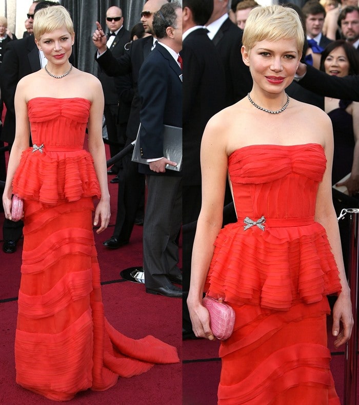 Michelle Williams at the 84th Annual Academy Awards (Oscars)