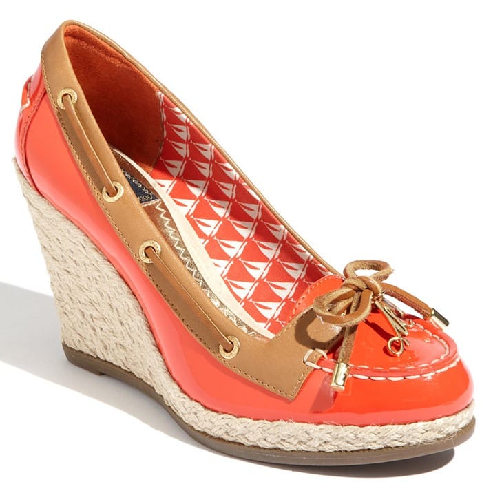 Milly for Sperry Top-Sider Cunard Wedge