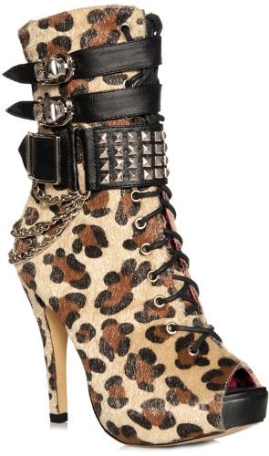 Abbey Dawn 'MFP' Boots in Leopard