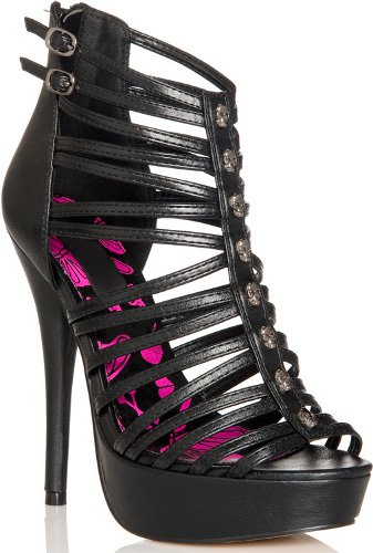 Abbey Dawn 'Metal Head' Heels