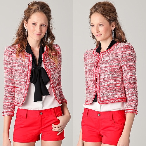 Alice + Olivia Sydney Box Jacket