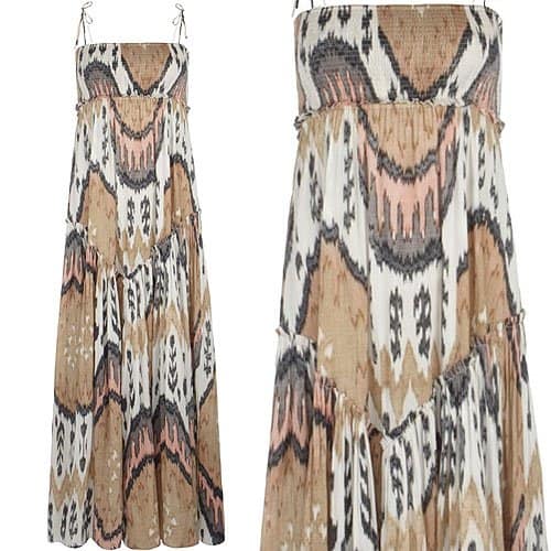 AllSaints Ikat Maxi Dress