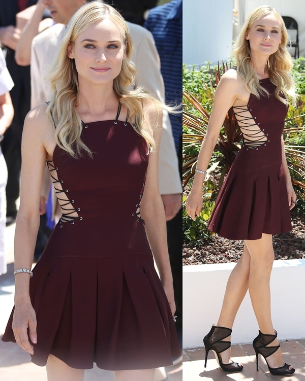 Diane Kruger attends the Jury photocall during the 65th Annual Cannes Film Festival at the Palais des Festivals on May 16, 2012, in Cannes, France
