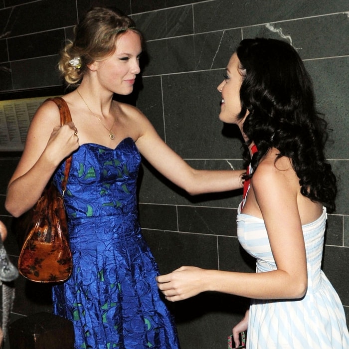 Katy Perry and Taylor Swift were on friendly terms until 2013