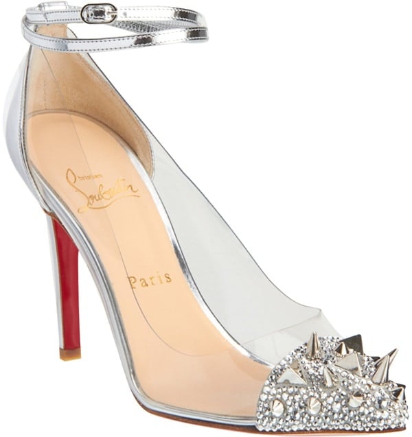 Christian Louboutin 'Just Picks' in Silver