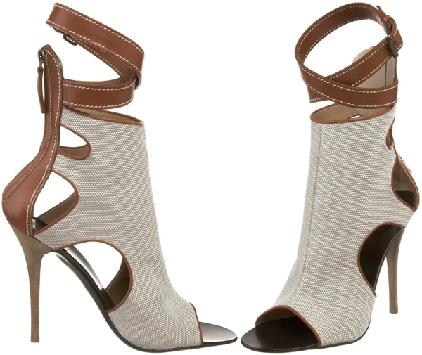 Giuseppe Zanotti Women's Open-Toe Ankle Boots