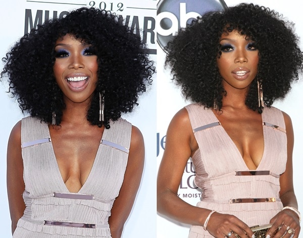 Brandy attends the 2012 Billboard Music Awards