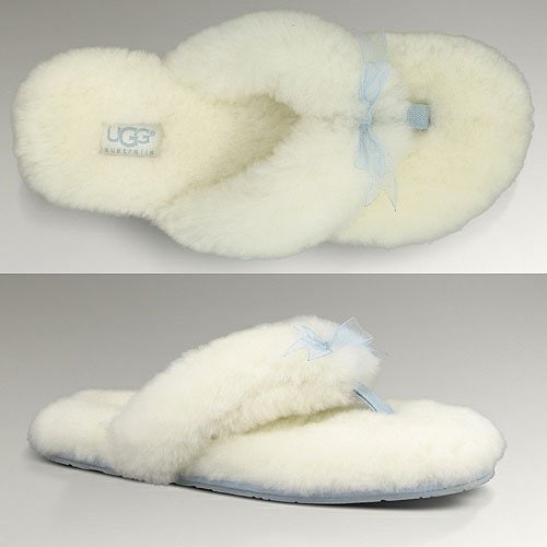 UGG 'Fluff Flip Flop I Do' Slipper