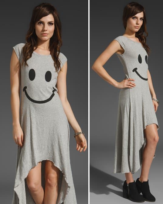 Sauce 'Nasty' Dress in Light Grey