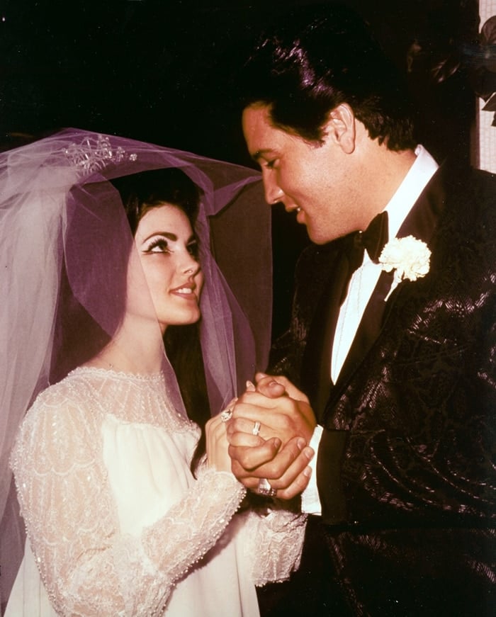 Elvis Presley and Priscilla Beaulieu married on May 1, 1967, in Las Vegas, Nevada