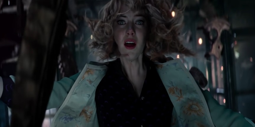 Emma Stone's character Gwendolyn Maxine Stacy dies in The Amazing Spider-Man 2 after falling from the top of a clock tower