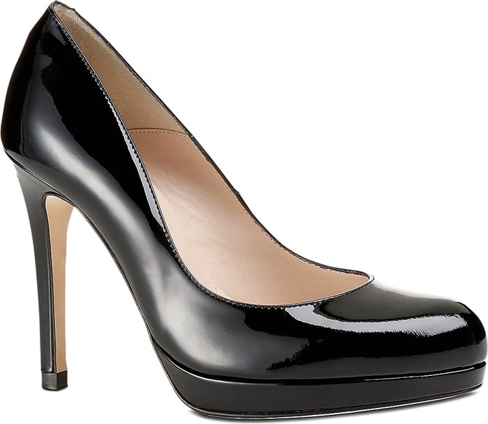 L.K. Bennett Sledge Pump in Black