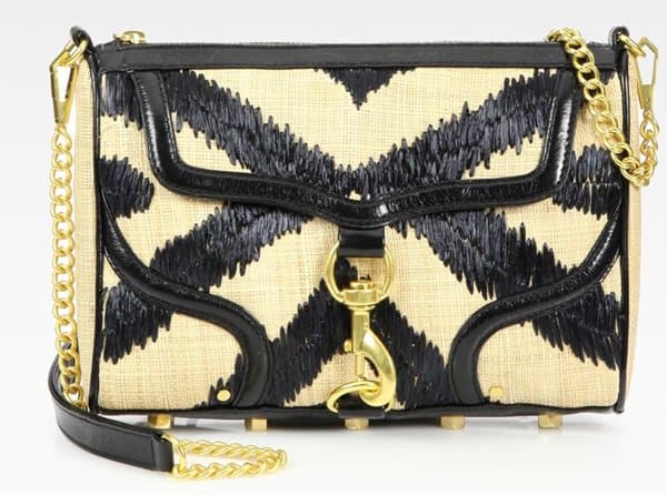 Rebecca Minkoff Bombe Mac Clutch in Black