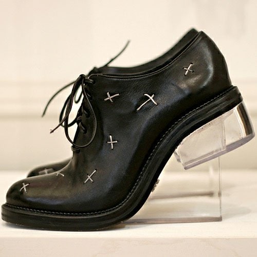 Simone Rocha Spring 2012 Plexiglas heel oxfords