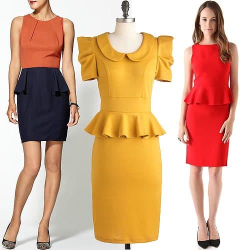 9 to 5 Peplum Dresses