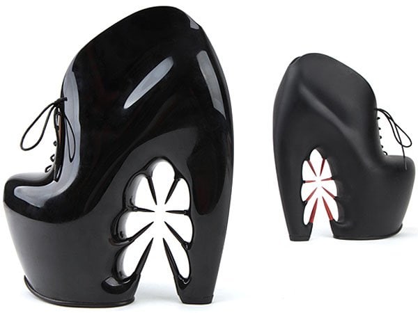 Iris van Herpen X United Nude Thorn shoes