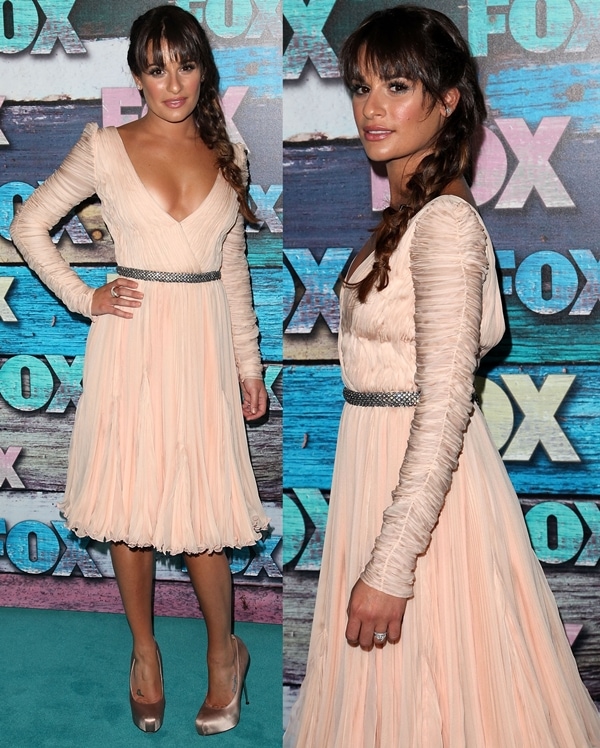 Actress Lea Michele arrives at the FOX All-Star Party at the Soho House on July 23, 2012 in West Hollywood, California