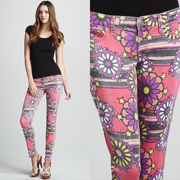 TEXTILE Elizabeth and James "Deb" Skinny Jeans in Kaleidoscope