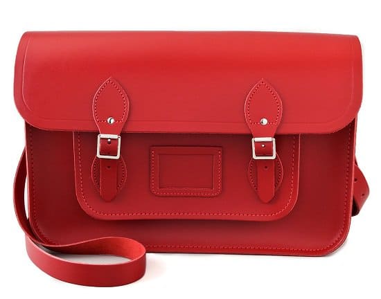 Cambridge Satchel Classic 15" in Red