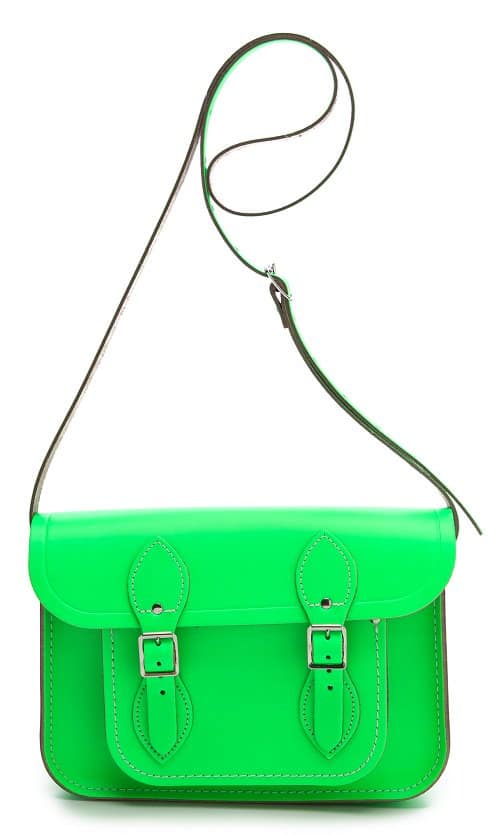 Cambridge Satchel Fluoro 11" in Green